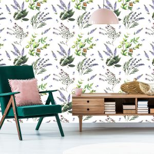 Papier Peint Fleurs De Lavande – Image 6