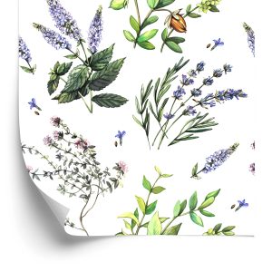 Papier Peint Fleurs De Lavande – Image 2