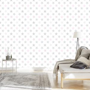 Papier Peint Des Étoiles Colorées Pour Les Enfants – Image 3