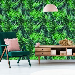 Papier Peint Belles Feuilles Tropicales – Image 6