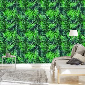 Papier Peint Belles Feuilles Tropicales – Image 3