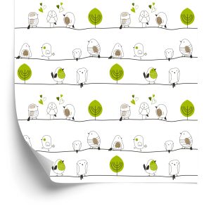 Papier Peint Pour Les Enfants - Oiseaux – Image 2