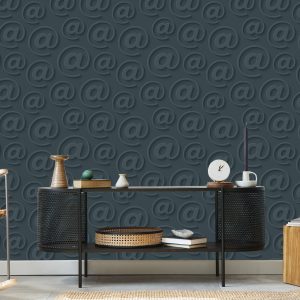 Papier Peint Effet 3D Optique Moderne Pour Le Bureau – Image 5