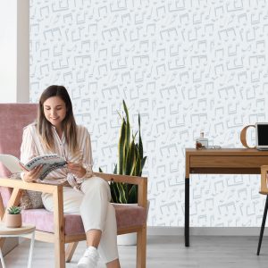 Papier Peint Optique 3D Moderne Pour La Chambre À Coucher Du Salon – Image 7