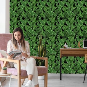 Papier Peint Feuilles Tropicales – Image 7