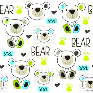 Papier Peint Ours En Peluche Colorés – Image 1