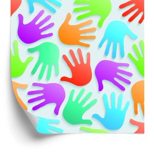 Papier Peint Motif Coloré Moderne Pour La Chambre D'un Bébé – Image 2