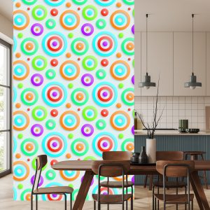 Papier Peint Chambre D'enfant Géométrique 3D Moderne – Image 4