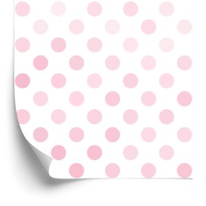 Papier Peint Cercles Roses – Image 2