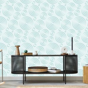 Papier Peint 3D Géométrique Moderne Pour Le Salon – Image 5