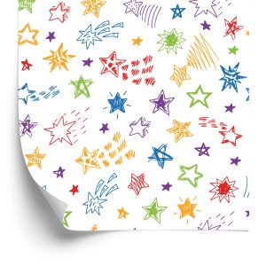 Papier Peint Pour Les Enfants - Étoiles Filantes – Image 2