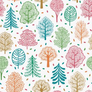 Papier Peint Nature Arbre Nature Pour Chambre De Bébé – Image 1