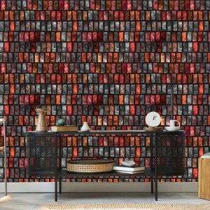 Papier Peint Briques Colorées – Image 5