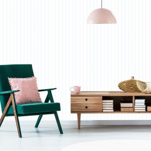 Papier Peint Bureau De Salon Élégant Avec Des Rayures Classiques – Image 6