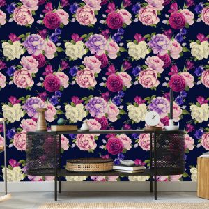 Papier Peint Roses Colorées – Image 5