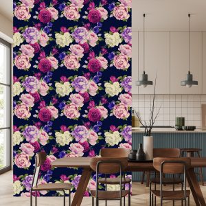 Papier Peint Roses Colorées – Image 4