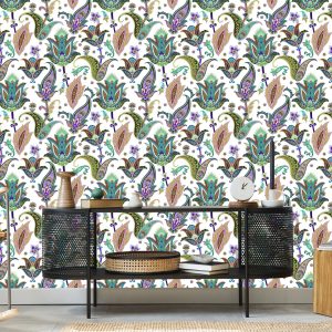 Papier Peint Abstraction Ornementale – Image 5