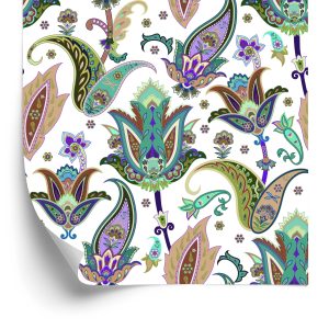 Papier Peint Abstraction Ornementale – Image 2