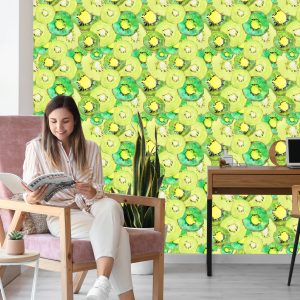 Papier Peint Kiwi., Vert., Cuisine – Image 7