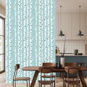 Papier Peint Motif Bouleau Délicat – Image 4