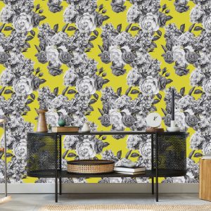 Papier Peint Roses Rétro – Image 5