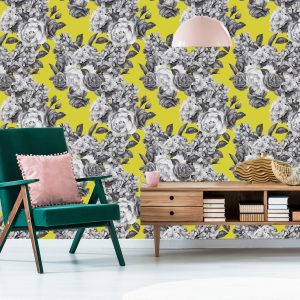 Papier Peint Roses Rétro – Image 6