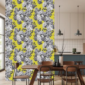 Papier Peint Roses Rétro – Image 4