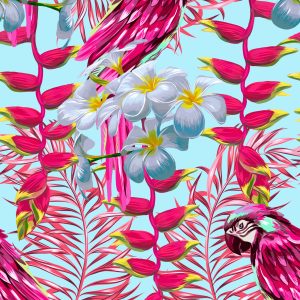 Papier Peint Beaux Perroquets – Image 1