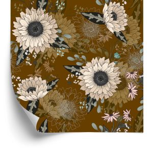 Papier Peint Belles Fleurs Sauvages – Image 2