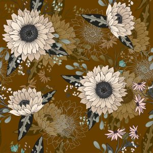Papier Peint Belles Fleurs Sauvages – Image 1