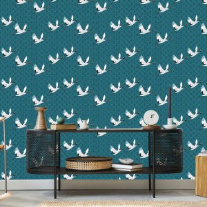 Papier Peint Grues Volantes – Image 5