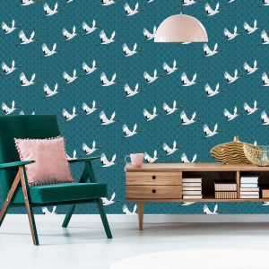 Papier Peint Grues Volantes – Image 6