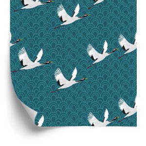 Papier Peint Grues Volantes – Image 2