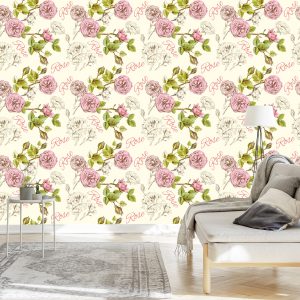 Papier Peint Roses Élégantes – Image 3