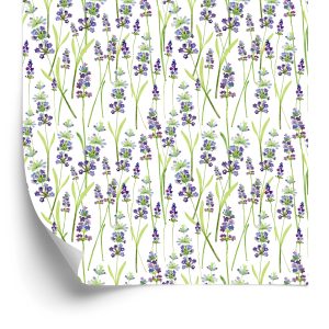 Papier Peint Plantes Vertes De Lavande – Image 2