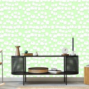 Papier Peint Moutons Sur Fond Vert – Image 5