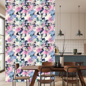 Papier Peint Pour Une Chambre De Bébé Avec Des Papillons Colorés – Image 4