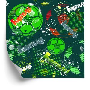 Papier Peint Football Sport Garçon Chambre – Image 2