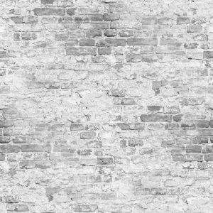 Papier Peint Vieux Mur De Briques Dans Les Tons De Gris – Image 1