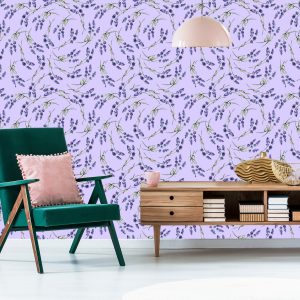 Papier Peint La Nature De La Lavande – Image 6