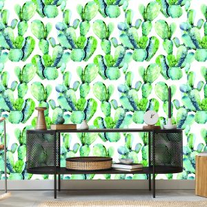 Papier Peint Fleurs Plantes Cactus – Image 5