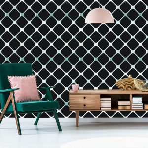 Papier Peint Damier 3D Moderne Pour La Chambre À Coucher Du Salon – Image 6