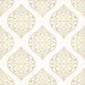 Papier Peint Rétro - Ornements De Style Oriental – Image 1