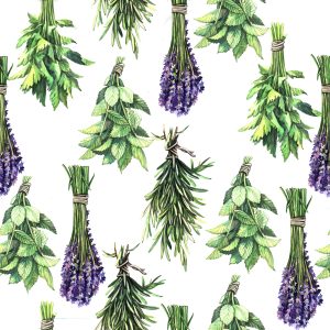 Papier Peint Bouquets De Lavandes – Image 1