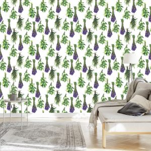 Papier Peint Bouquets De Lavandes – Image 3