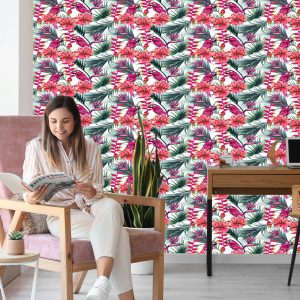 Papier Peint Perroquets Colorés – Image 7