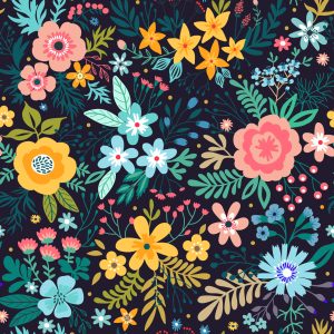 Papier Peint Motif Floral – Image 1