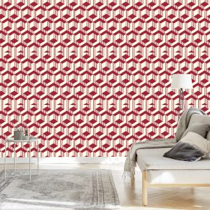 Papier Peint Motif Géométrique Oriental – Image 3