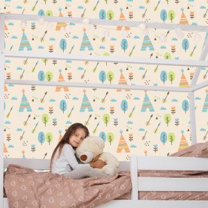 Papier Peint Nuages ​​Fleurs Nature – Image 7