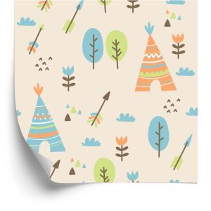 Papier Peint Nuages ​​Fleurs Nature – Image 2